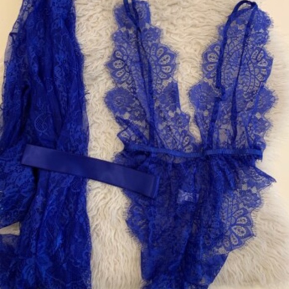 💙Teddy Bodysuit with Robe💙 - Picture 5 of 5